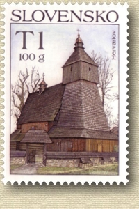 429 Drevený kostolík Hervartov