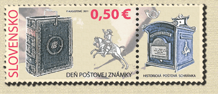 508 - Deň poštovej známky: Historická poštová schránka