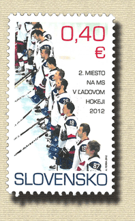 517 - 2. miesto na MS v ľadovom hokeji 2012