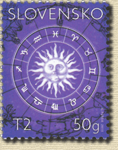541 - Stamp with personalised coupon - Zodiac